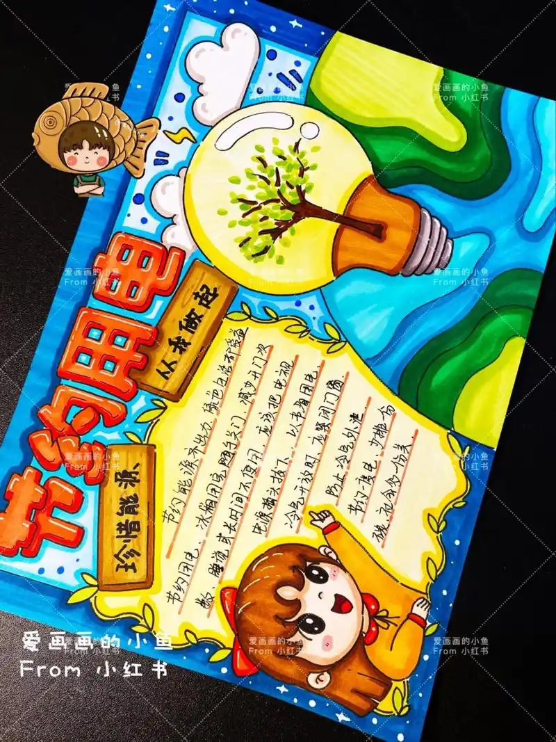【节约用电手抄报】保护地球 爱护环境 环保 节约用电手抄报 最近大家