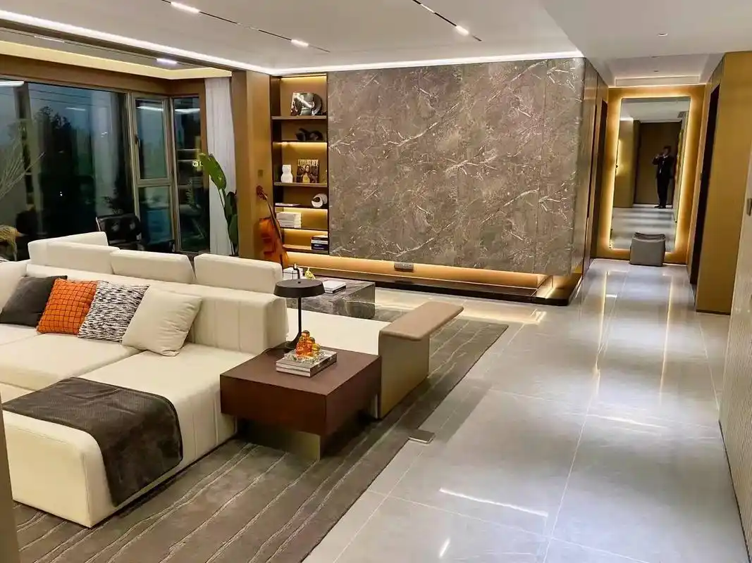 6米宽大客厅 落地 - 抖音