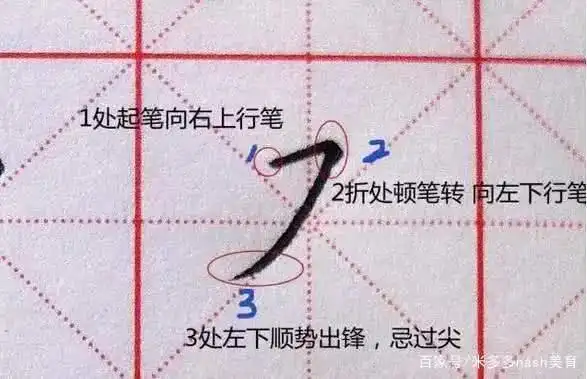 学会这几个小技巧,快速写好"横撇 ",简单实用,快收藏!