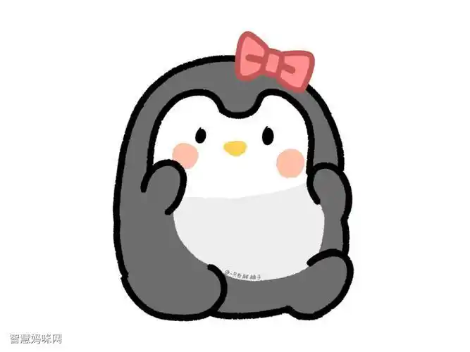 卡通超萌动物q版萌图简笔画