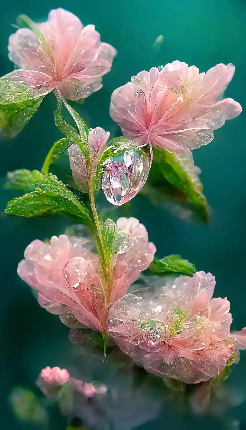 大数据不会骗人的,当你刷到这个唯美的花朵,说明你正鸿运当头, - 抖音