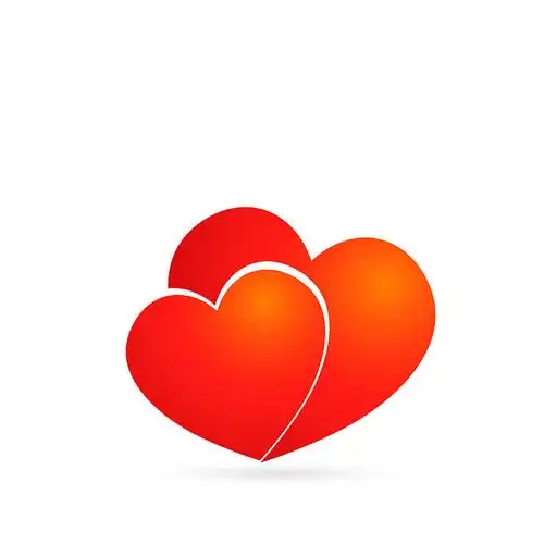 心形_象征_两个_关系_矢量_概念_情人节_情侣_高清图片_全景视觉