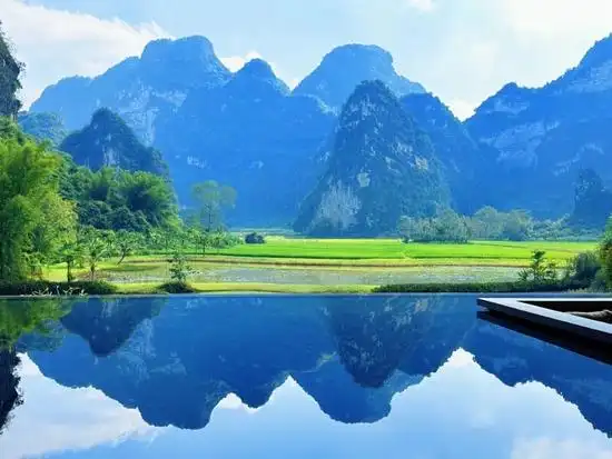 崇左山水田园风光.冯泰莲 摄