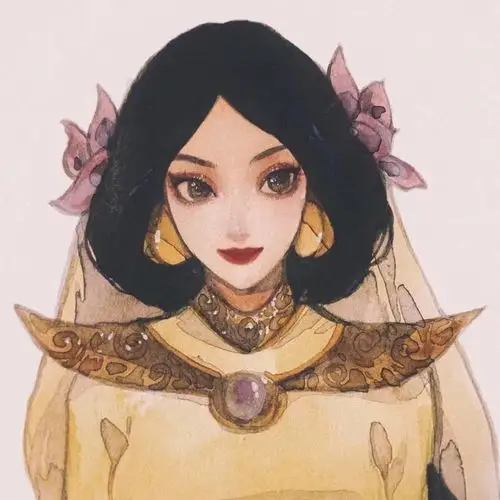 迪士尼公主 婚纱 图源微博:阿莘