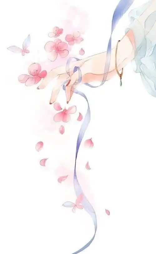 手控党福利,关于手的唯美古风插画壁纸头像