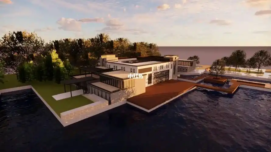 su效果图渲染景观建筑