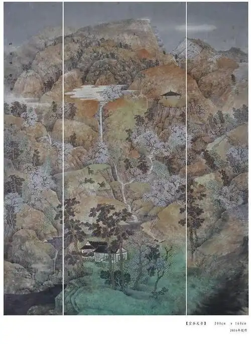 「津门网」清音禅韵——美术家石建伟的山水世界