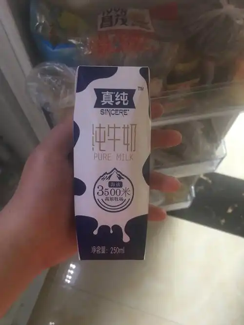 真纯 纯牛奶