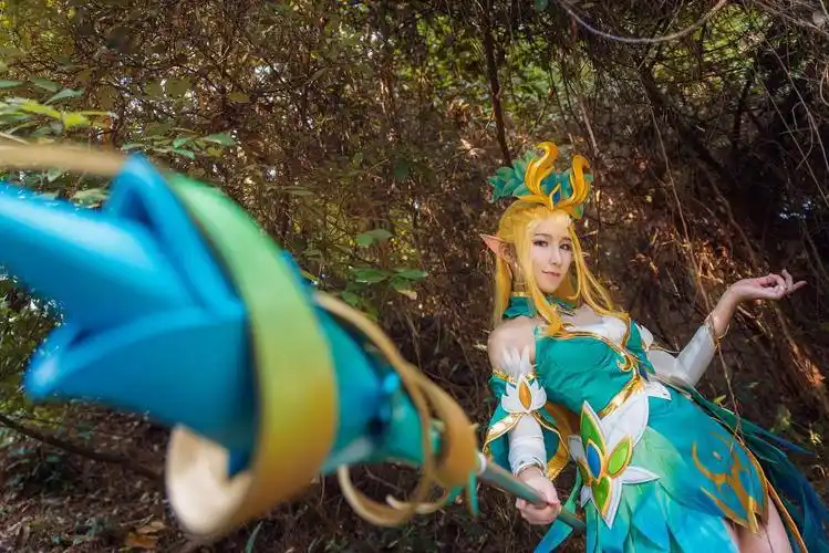 王者荣耀精灵公主cosplay
