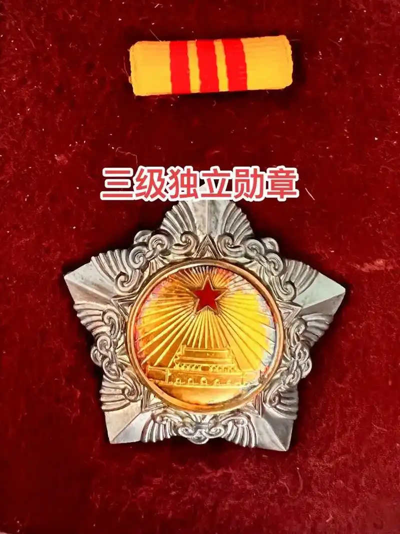 一级二级三级独立勋章#勋章 #奖章勋章 #纪念章 #军人荣誉 - 抖音