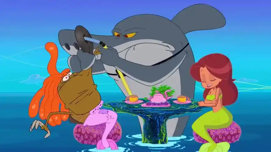 鲨鱼哥与美人鱼:鲨鱼哥还能穿裙子?太有趣了-母婴亲子视频-搜狐视频