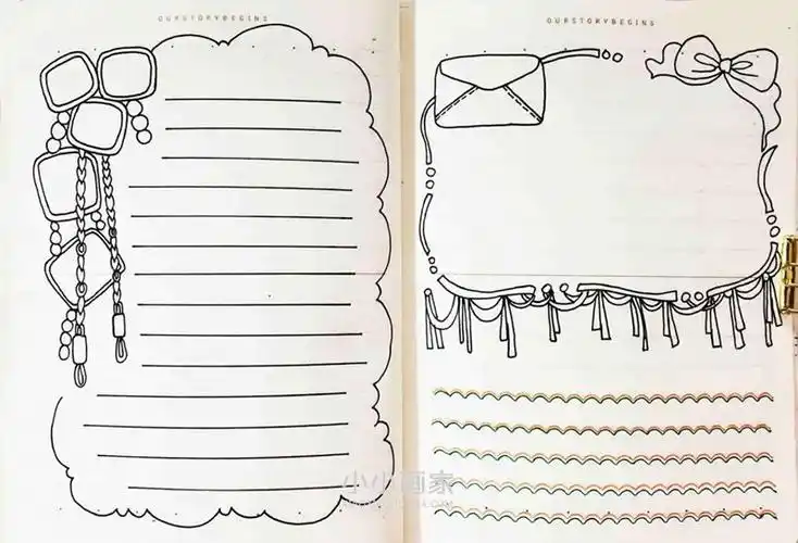 手抄报排版设计图精致高中大全