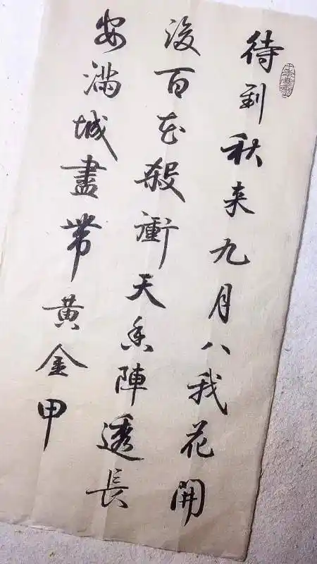 董卿把这首诗读出了气势,冲天香阵透长安,满城尽带黄金甲-度小视