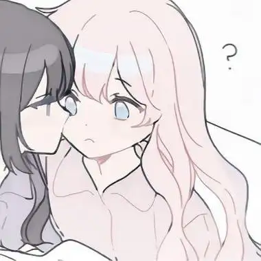 动漫姐妹头像一萌一酷