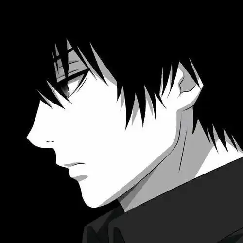 男生唯美头像动漫侧脸