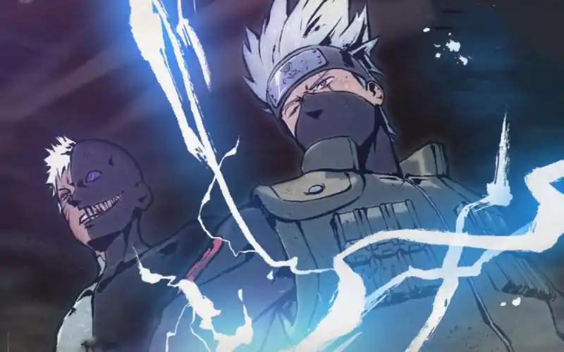 卡卡西技能施放展示奥义技能神威雷切究极风暴4