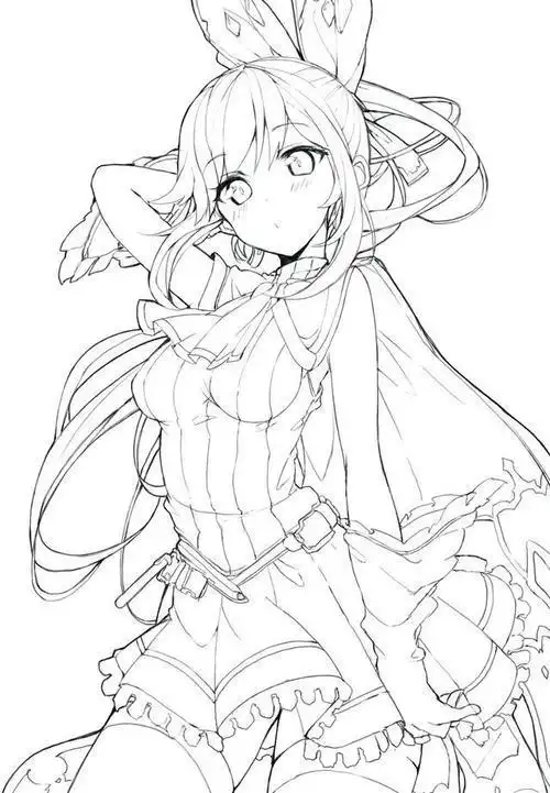 少女漫画简笔画搜索