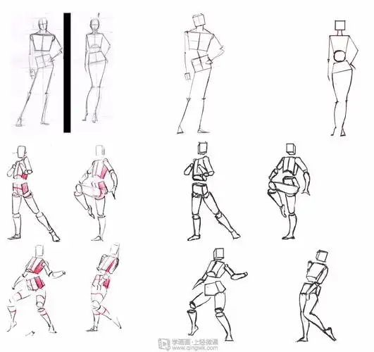 临摹人体—人体入门绘制提升练习举报