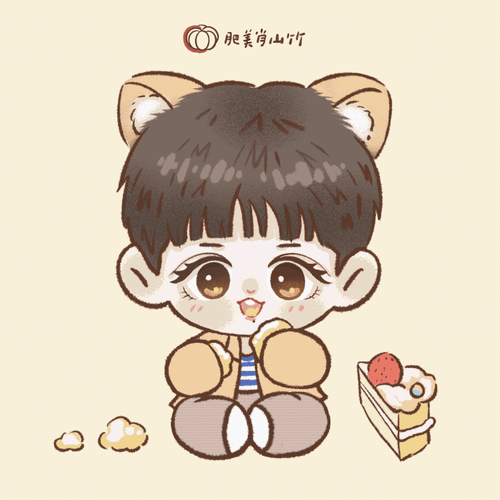 肖战1005生日快乐#肖战生贺#我画的就是肖战#q版动图gif#假如角色给