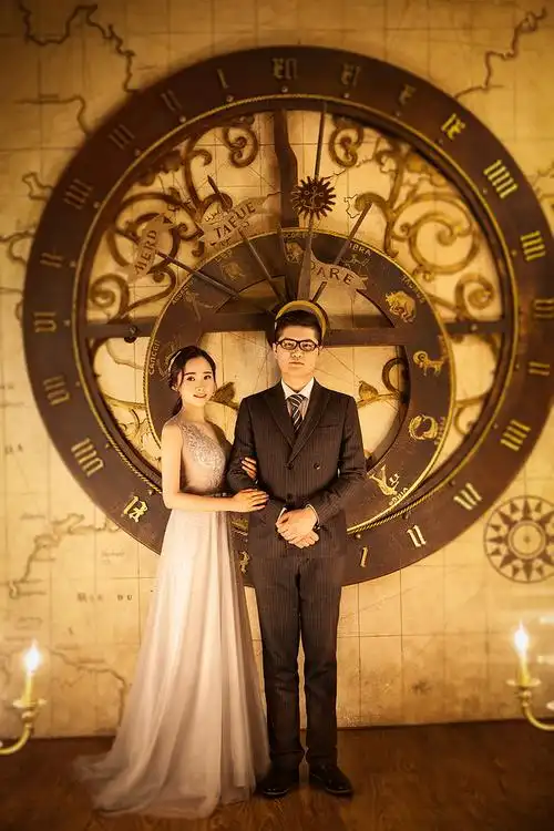 室内婚纱照内景婚纱照