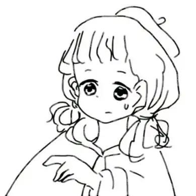 简笔画女头像 高清可爱的小女孩头像简笔画图片