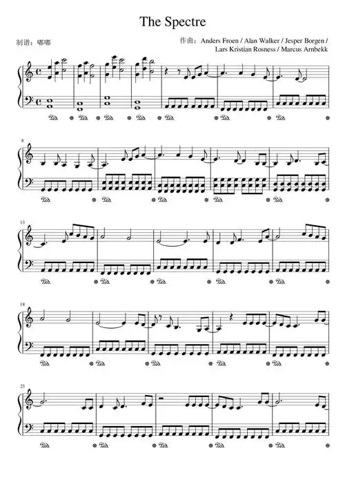 thespectrec调alanwalker