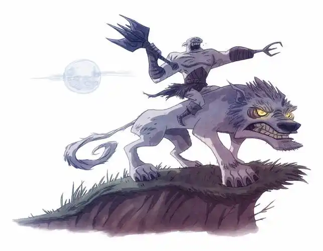 狼娃与狼的个性班服实际图案