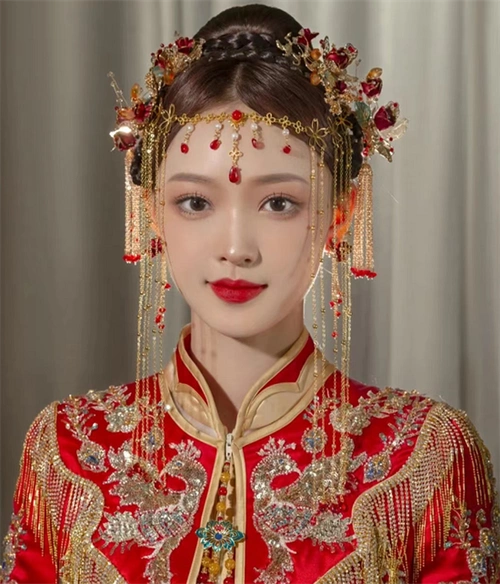 最新中式新娘发型 古典大方气质婉约