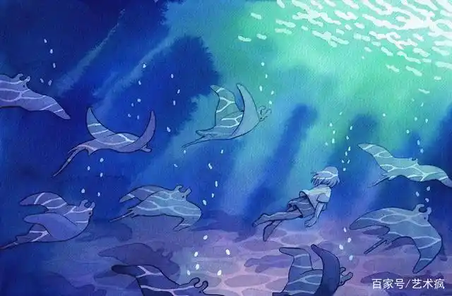 heikala:冷色系水彩