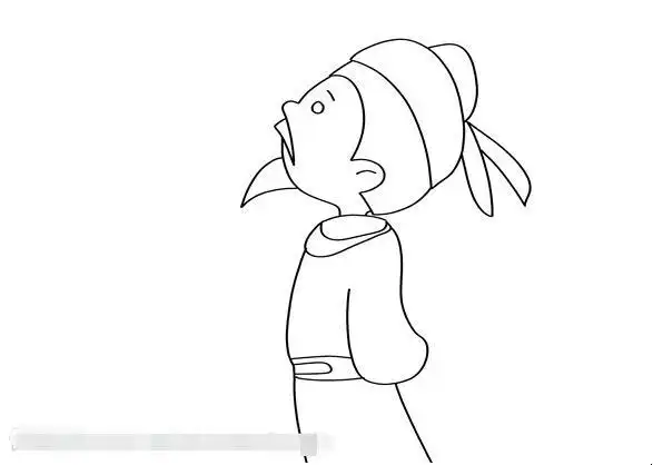 《静夜思》古诗配画怎么画