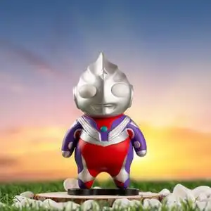 q版可爱卡通肥胖肚腩迪迦超人奥特曼汽车载摆件动漫手办模型装饰