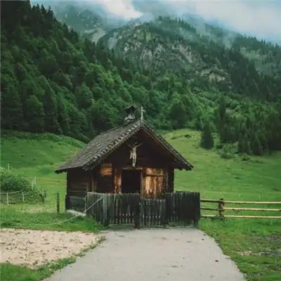 微信头像唯美房子风景,郊外的木屋图片