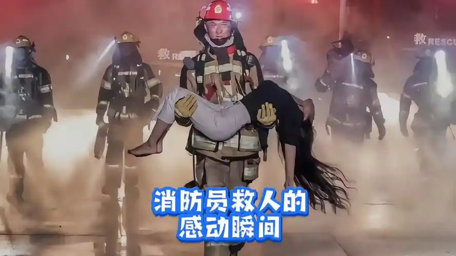 盘点消防员救人瞬间,真的感人肺腑!最美消防员!
