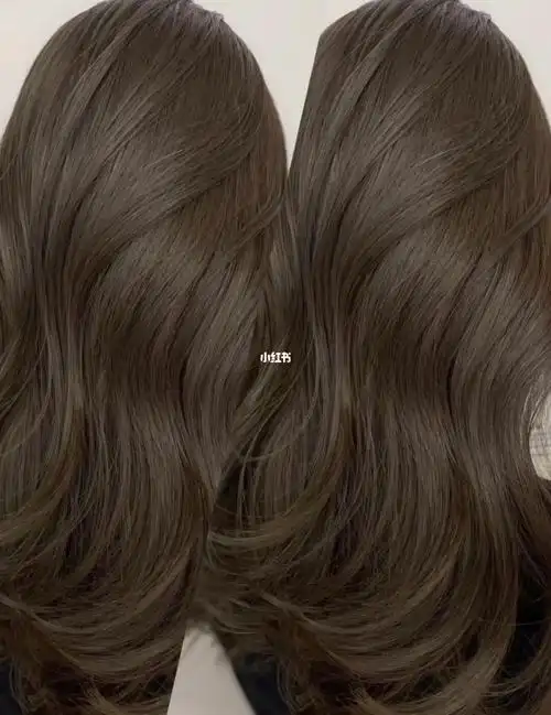 冷棕色雾感灰棕色流行发色