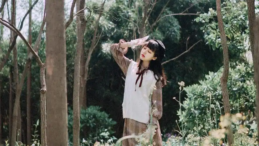 气质美女优雅动人淑女风唯美仙气写真,高清壁纸图片,大陆美女-回车