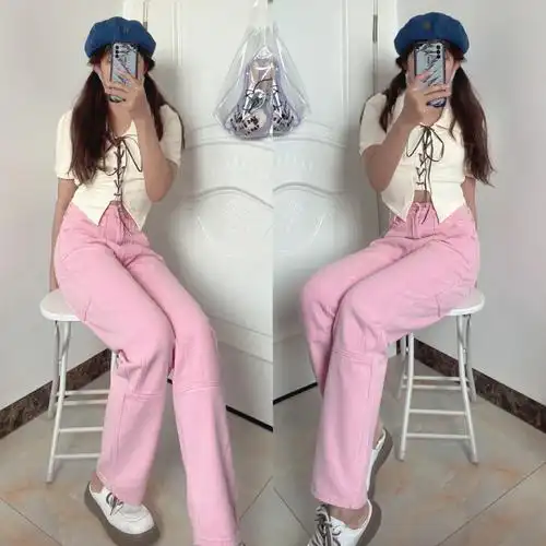 165105粉色裤子是我的本命裤