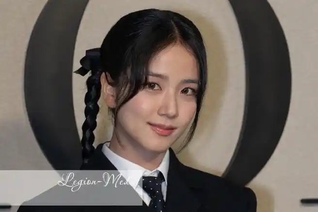 金智秀双马尾##金智秀dior迪奥巴黎时装周