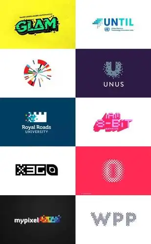 不做手残党3大技巧玩转像素风logo