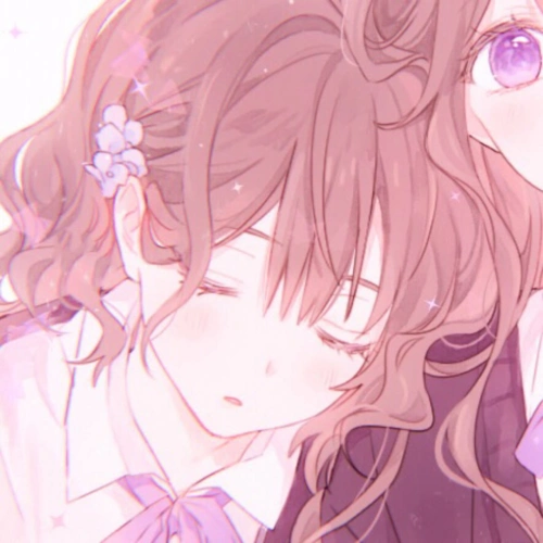 2020新版二次元微信闺蜜头像两人各一张