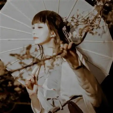 古风头像女生头像森系唯美小清新文艺意境侵删等岁月成沙再