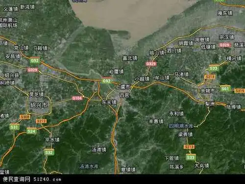 上虞市卫星地图 - 上虞市高清卫星地图 - 上虞市高清航拍地图 - 2020