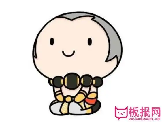 王者荣耀达摩简笔画,王者荣耀简笔画q伏魔武僧