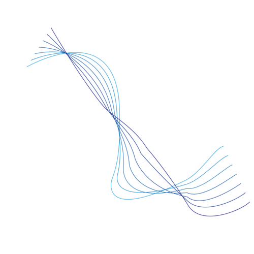 不规则科技感线条图片