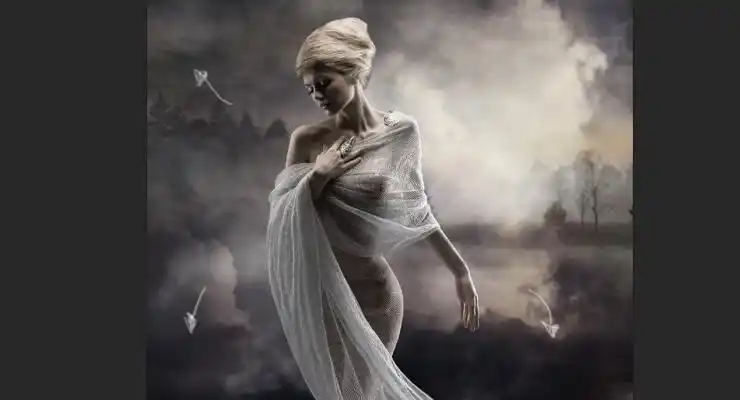 人像合成,合成高贵的金发性感美女图片(2) - 照片合成 - ps教程自学网