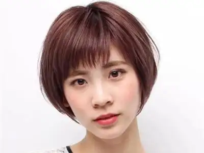 乖巧减龄"妹妹头" 短发控妹子的最爱-短发发型-发型站_最新流行发型