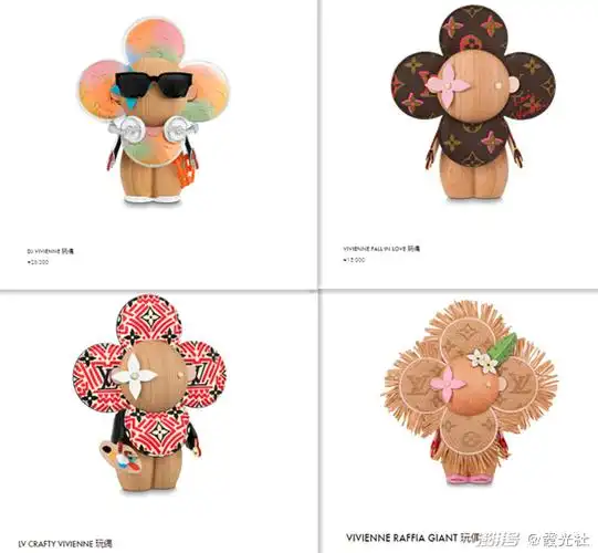 lv vivienne玩偶线下售价不菲