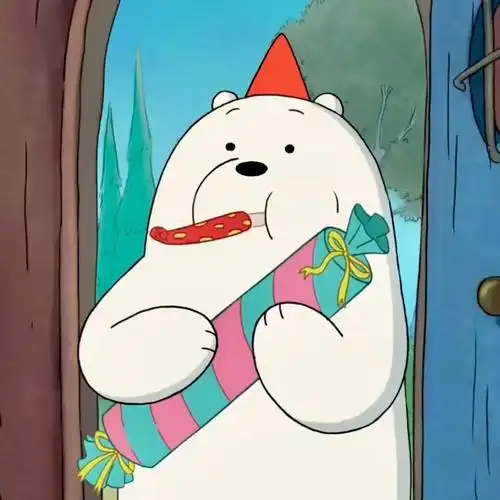 裸熊表情包头像谁能拒绝白熊呢766