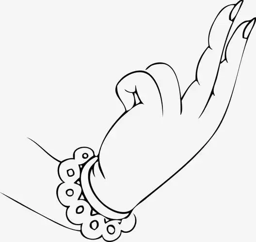 佛教手势佛手观音手佛