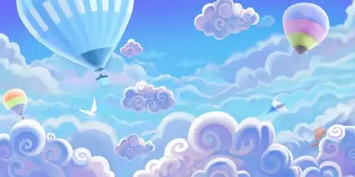 天空背景图|插画|游戏原画|水木苍凉 - 原创作品 - 站酷 (zcool)