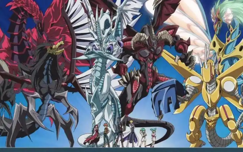 游戏王5ds混剪燃向童年